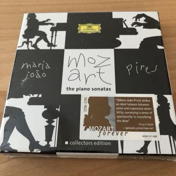 【未開封・6CD/BOX】マリア・ジョアン・ピリス／MOZART：THE PIANO SONATAS