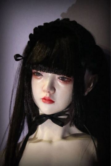 創作人形　球体関節人形　61cm あずぽよ　フィギュア　完成品　黒髪