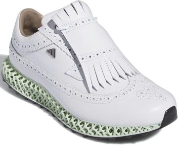 ・スピード発送 新品未使用 adidasGolf(アディダスゴルフ)MC87 Adicross 4D 3Dソール スパイクレス式 IF0270(White/Metallic)２７．５CM