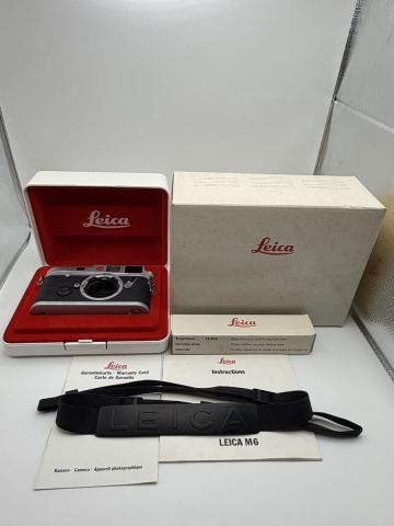 Leica M6 ライカ フィルムカメラ ボディ　シルバー