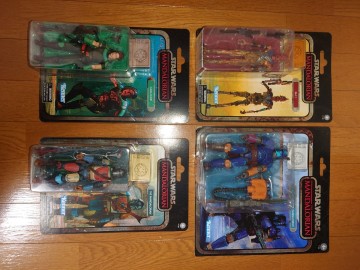 未開封 6インチ STAR WARS マンダロリアン 4体セット CARA DUNE IG-11 MANDALORIAN