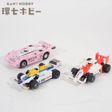 3RN75◆HOスケール スロットカー F1 まとめ 未検品現状/フェラーリ ウィリアムズFW11 マクラーレン マーチ88GC ホンダ MP4/6 送60