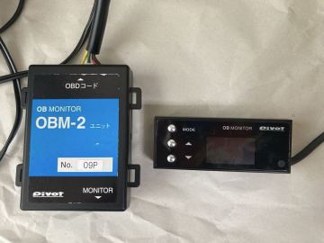 PIVOT (ピボット) メーター【 OB MONITOR 】OBM2 中古