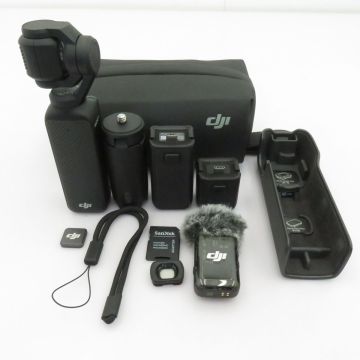 カメラ◆DJI Osmo Pocket 3 クリエイターコンボ メモリーカードなし 簡易動作確認済 初期化済 中古 USED 1円～ ●AS0621■