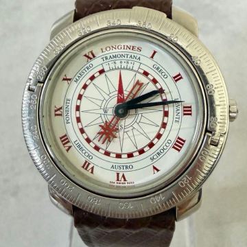 【稼働品】希少 LONGINES ロンジン 5253 クリストバルC コレクション アメリカ大陸発見500年記念 3000本限定 メンズ 自動巻き 腕時計 