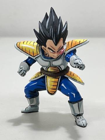 石2602-0670　ドラゴンボールHG　04　ベジータ　リペイント　二次元彩色　Dragon Ball　宅急便コンパクト