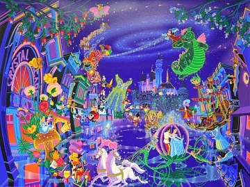 ■メラニー・ケント（Melanie Taylor Kent） 【エレクトリックパレードR】 1992年 ディズニー シルク 直筆サイン エディション有り