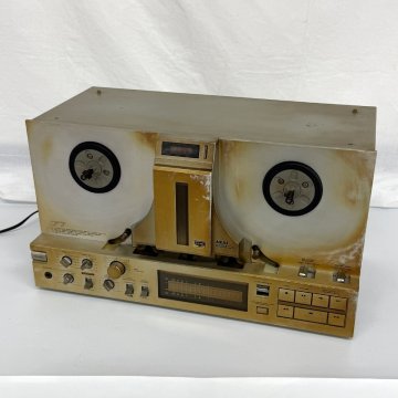 1円～/AKAI/アカイ/GX-77/オープンリールデッキ/オーディオ機器/通電確認済/ジャンク/I084