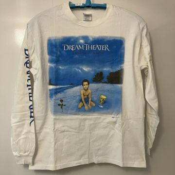 【激レア】Dream Theater 1995年 ツアーTシャツ 長袖ほぼ未使用 Hanes Beefy Lサイズ made in USA バンドTシャツ ドリームシアター