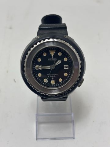 デッドストック級 SEIKO 6159-7010 セイコー プロフェッショナル 600ｍ チタン ツナ缶 自動巻 稼働品 ダイバー