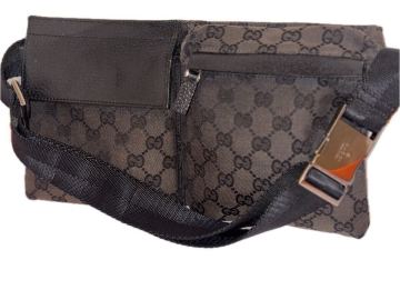 GUCCI グッチ　GGキャンバス ウエストポーチ　 ボディバッグ