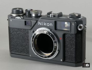 実用美品 Nikon S4 ダークグレー シャッター調整済 距離計OK レンジファインダー
