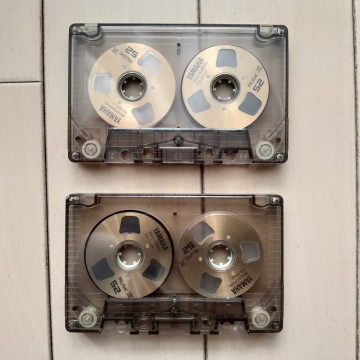 ★珍品！YAMAHA ヤマハ オープンリール型 カセットテープ 録音済 2本！★検） TDK SONY maxell AXIA DENON METAL