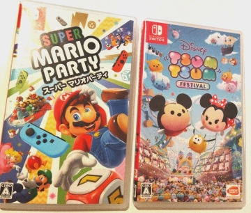 【Nintendo Switchソフト】 スーパーマリオパーティ/ TSUM TSUM FESTIVALツムツム　2ゲームのソフトセット_0JP_D0109-J006