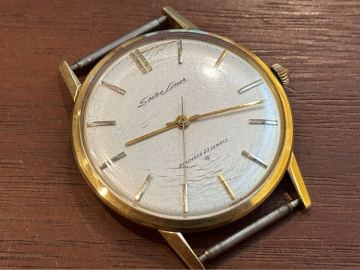 Seiko Liner/セイコー ライナー K18金無垢 手巻き腕時計 3針 23石 稼働品 60's ヴィンテージ/オールド/アンティーク