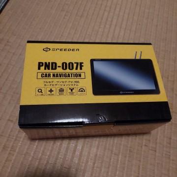 SPEEDER (スピーダー) 2024年版 フルセグ対応 7インチ ポータブルナビゲーション みちびき対応 カーナビ 地デジチューナー内蔵