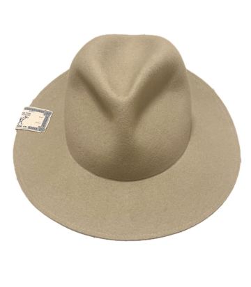 良品 定価22000 THE H.W.DOG トラベラーズハット アイボリー サイズ40 帽子 中折れハット フェルトハット ウール ハット