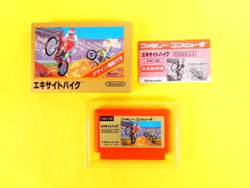 (MC-34) 任天堂 ファミコン ソフト 「 エキサイトバイク 」 FC ゲームソフト レトロゲーム ※動作未確認 ＠送料430円(2)