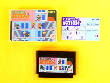 (MC-12) 任天堂 ファミコン ソフト 「 エレベーターアクション 」 FC ゲームソフト レトロゲーム ※動作未確認 ＠送料430円(2)