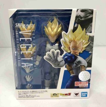 Yb773★開封済 フィギュア S.H.Figuarts スーパーサイヤ人 ベジータ- 目覚めるスーパーサイヤ人の血 - 中古★
