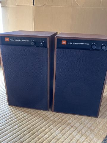 JBL 4312M ペア COMPACT MONITOR ジェービーエル 長期保管品 現状