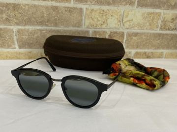 ◆Maui Jim〈マウイジム〉KOLOHE MP-BG サングラス ブラック ケース付　MJ-263-17C 