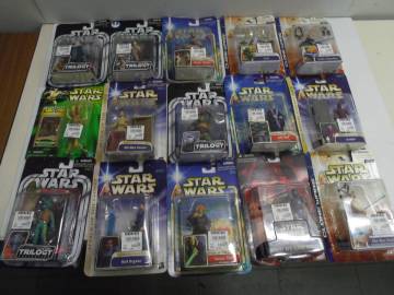 【店舗在庫処分品】　　スターウォーズ　フィギュア　30個　まとめ売り　3000円スタート　⑤