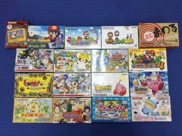 【GB3419/60/0】ジャンク★GBAソフト★17本★箱付き★アドバンス★ドラゴンクエスト スライムもりもり 衝撃のしっぽ団/マリオ/星のカービィ