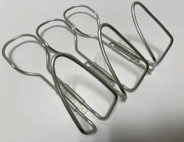 □ ボトルケージ ブラケット ホルダー 3個まとめ 自転車 ロードバイク レトロ ビンテージ 部品 パーツ 中古品 (NF260210)218-1546