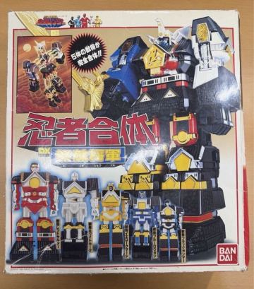 忍者戦隊カクレンジャー 忍者合体 DX無敵将軍 BANDAI バンダイ 当時品
