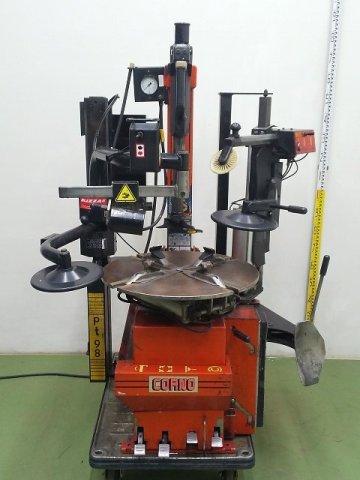 (1円スタート) CORNO コルノ タイヤチェンジャー CORNO-920 TI2S 単相200V アーム付き 自動車整備 動作良好 ※店引取限定 A5449
