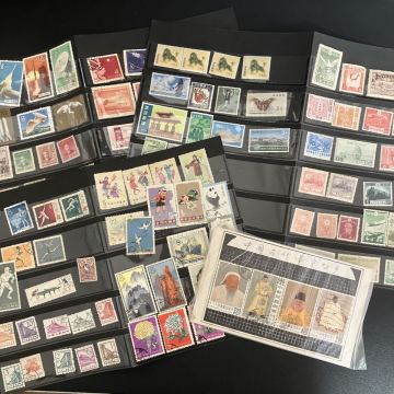 中国切手まとめて バラ切手 消印あり 古代帝皇切手など 中国人民郵政 コレクション アンティーク ★27