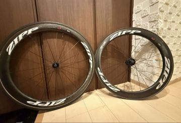 ZIPP303 404 FIRECREST チューブラー 前後セット シマノフリー カーボンホイールセット