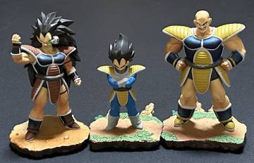 ドラゴンボールカプセル　【好敵手編】　ベジータ＆ナッパ&ラディッツ　ドラカプ　ライバル編