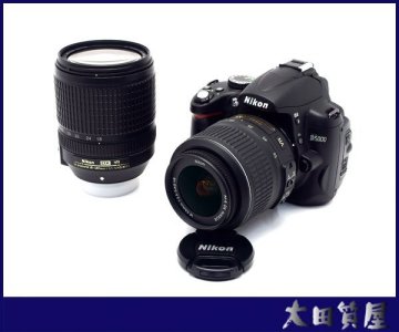 88)質屋出品☆Nikon D5000 / AF-S NIKKOR 18-55mm 1:3.5-5.6G /AF-S NIKKOR 18-140mm 1:3.5-5.6 ED VR 中古 ☆１円～売り切り
