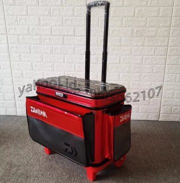 新モデル 硬い蓋多機能 釣り用のスーツケース生魚用のバケツ 大きな車輪厚手セダン魚を保護するバケツ硬い殻