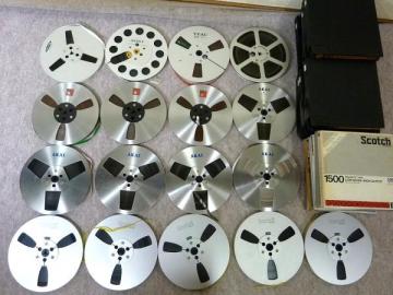 ◆SCOTCH・AKAI他/７号メタルリール　アルミリール　17本◆