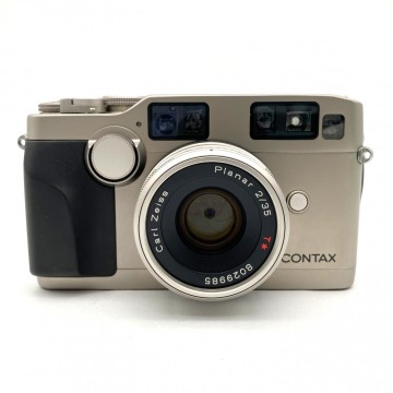 1円〜 CONTAX コンタックス G2 フィルムカメラ レンズキット Carl Zeiss Planar 35mm F2 通電のみ確認済 4455201
