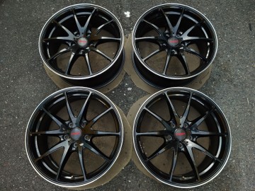 2018年製 超美品 鍛造 RAYS ボルクレーシング G25 CB 18インチ 7.5J+48 PCD114.3 5穴 4本