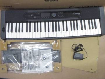 〇【中古品】CT-S400　Casiotone　CASIO　デジタルキーボード　電子ピアノ　２１年製　動作確認済み　激安　１円スタート