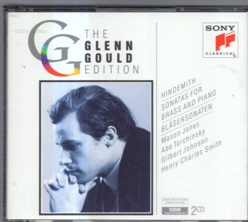 ヒンデミット：金管とピアノのためのソナタ集　グレン・グールド 【２CD】