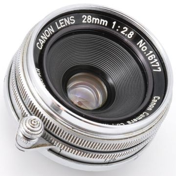 CANON LENS 28mm F2.8 キャノン レンズ 28/2.8 フィルター Lマウント L39 キヤノン CAMERA カメラ 日本製 JAPAN スクリューマウント 28 2.8