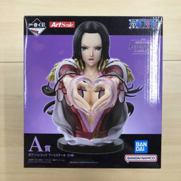 076 B-530/【未開封】一番くじ ワンピース メモリーオブヒロインズ Devil's night A賞 ボア・ハンコック アートスケール フィギュア