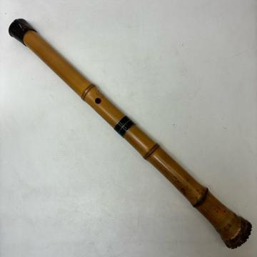 尺八 精華 山調 和楽器 管楽器 保管袋付き 約55 竹製 日本伝統文化 楽器 【現状品】