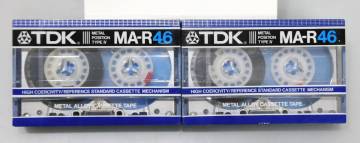 【未開封品/未使用品】TDK カセットテープ　MA-R46　2本セット　メタルポジション 46分　メタルテープ 【匿名配送】