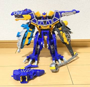 バンダイ 獣電竜シリーズ 獣電戦隊キョウリュウジャー トバスピノ　スピノダイオー アンキドン　ブンパッキー 検　キョウリュウジン