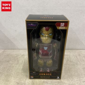 1円〜 未開封 Happyくじ MARVEL Infinity SAGA IRON MAN SP賞 BE@RBRICK ベアブリック 400% アイアンマン マーク85 バトルダメージver.