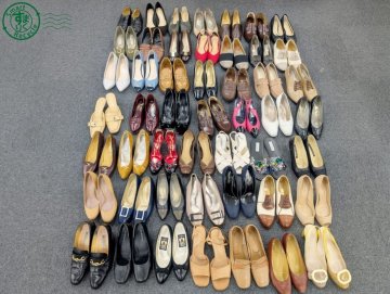 CB0103483　★レディース パンプス ヒール まとめ売り 45点以上 Strenesse Silvano サンローラン 他 現状品 中古品 同梱不可