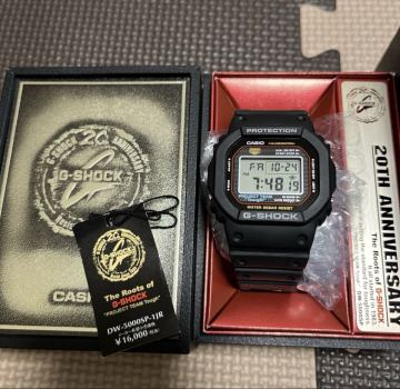20周年記念モデル DW-5000SP-1JR