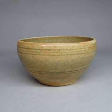 「都内コレクター所蔵品」タイ　スワンカローク窯　青磁碗　鉢　安南 　東南アジア古陶器　lot:22820